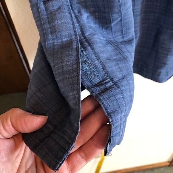 5.11 Tactical Series Men's XL Blue Lined Heavyweight Performance Short Sleeve - Picture 5 of 16